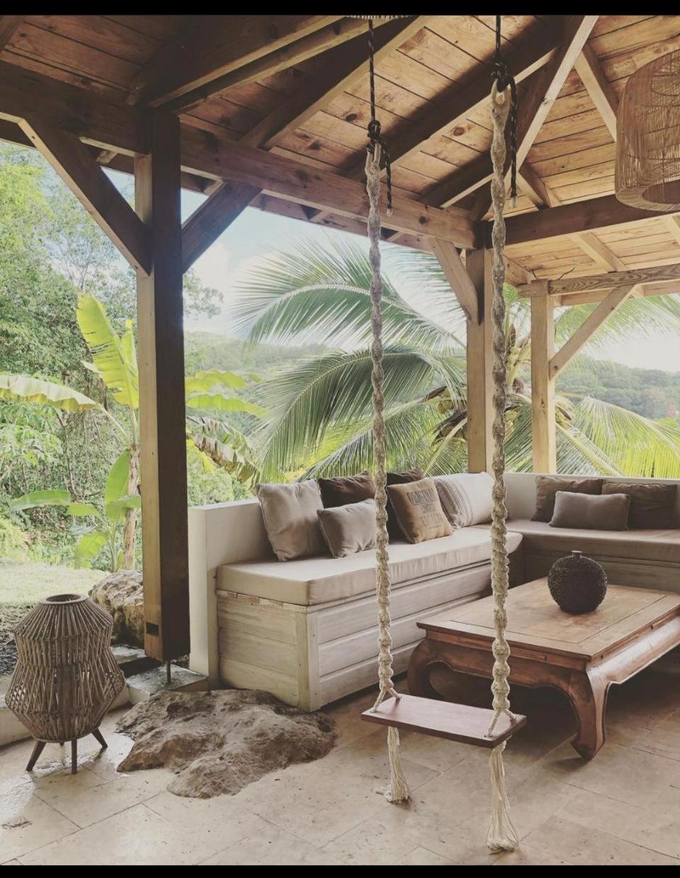 圣安娜Cocotier, Elegant T3 Avec Jardin Tropical公寓 外观 照片